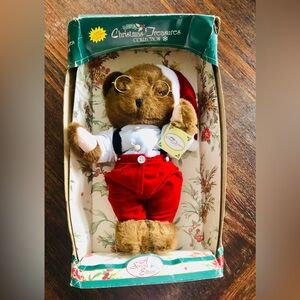 Christmas Treasures Collection Santa Bear